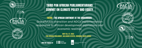 The third Pan African Parliamentarians Summit on CLIMATE POLICY AND EQUITY