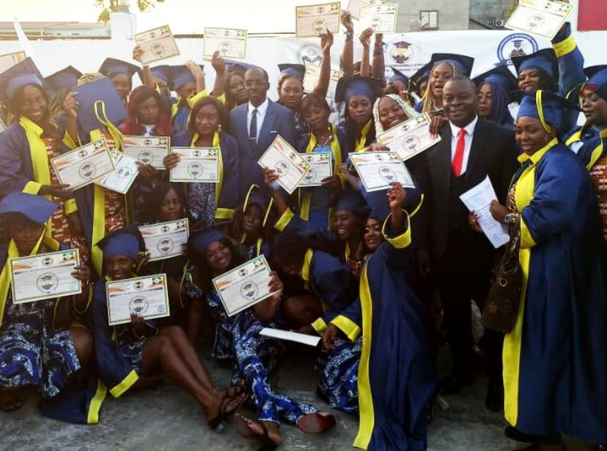 POG ; Formation Professionnelle : Remise de diplômes de la 7è promotion de L’IFPP. 